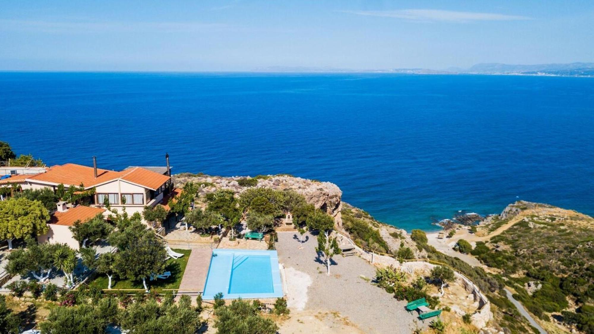 Villa Akrolithos With Private Pool Chania  Exterior photo