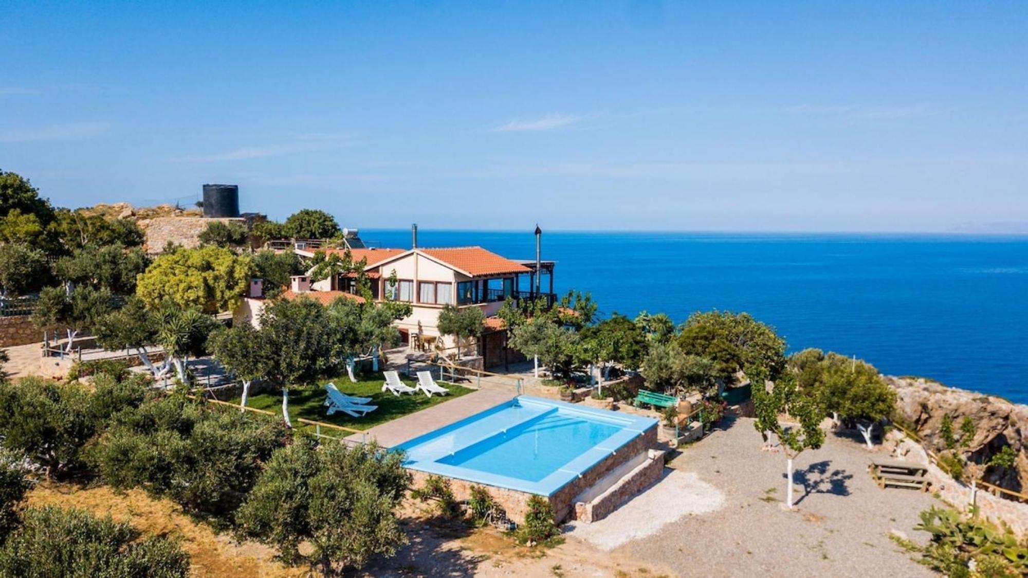 Villa Akrolithos With Private Pool Chania  Exterior photo