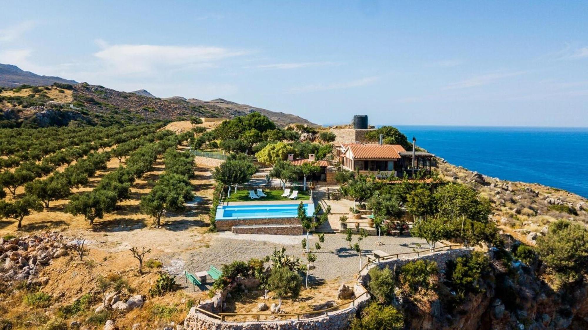 Villa Akrolithos With Private Pool Chania  Exterior photo